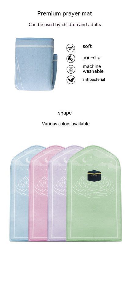 Thickened Printed Sponge Crystal Velvet Children's Janamz