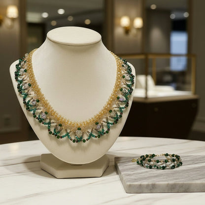 Elegant Zelij Art-Inspired Accessory for Women