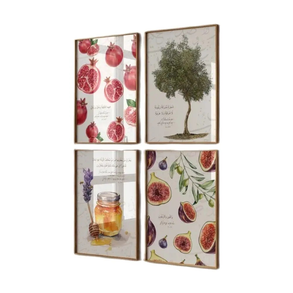DecorBites™ Islamic Art Posters Set - Kitchen Wall Decor